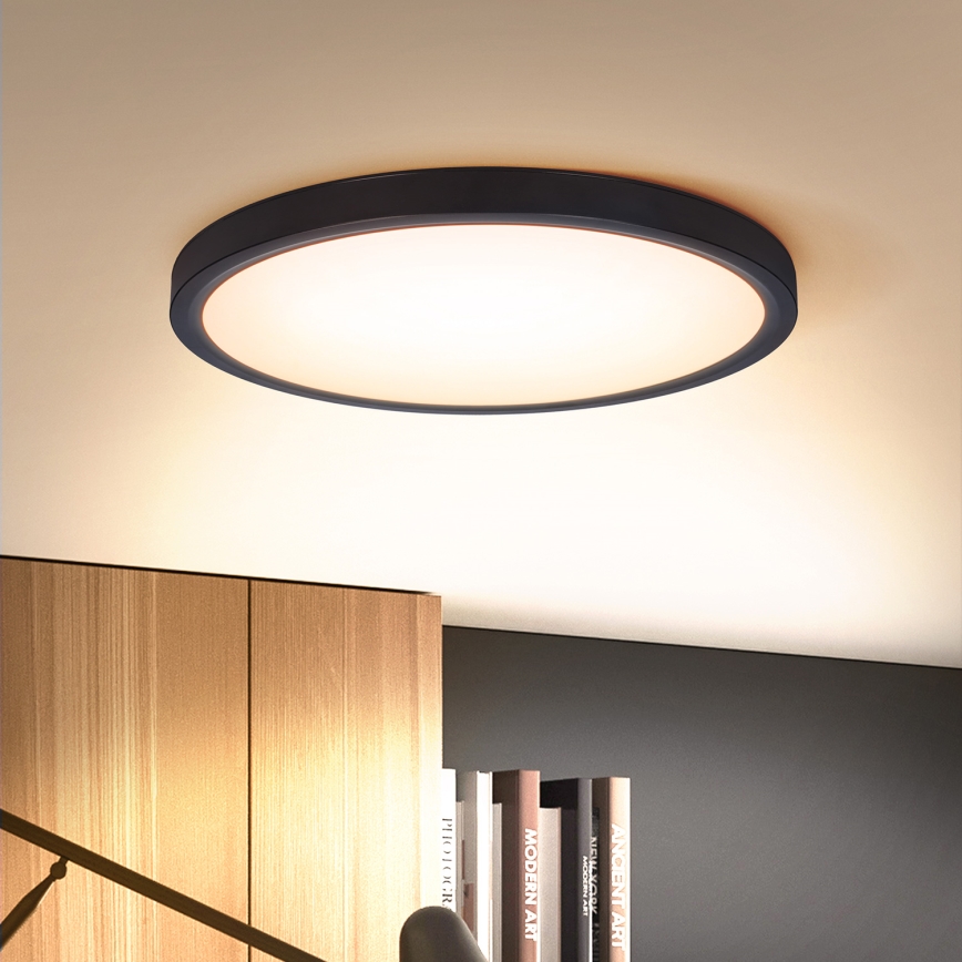 Brilagi - LED stropno svetlo ESTELA LED/18W/230V prečnik 30 cm crno