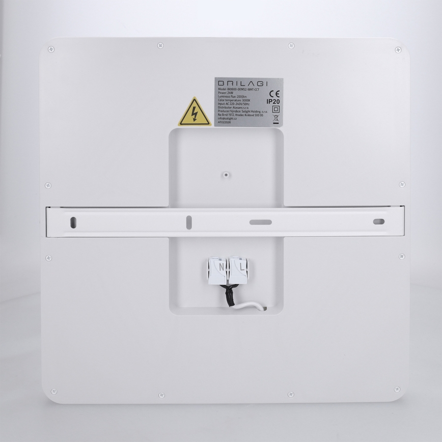 Brilagi - LED plafonsko svetlo ESTELA SQUARE LED/24W/230V 31x31 cm bela