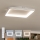Brilagi - LED plafonsko svetlo FALCON SLIM, prigušiva, LED/50W/230V 3000-6500K 50x50 cm belo + sa daljinskim upravljačem
