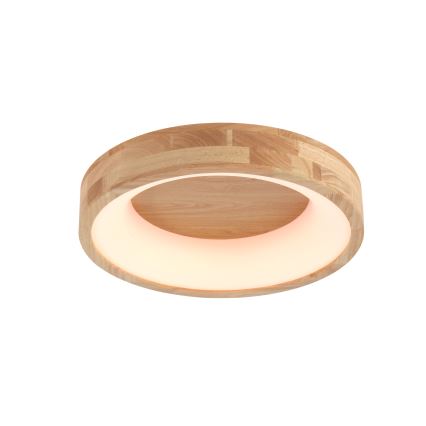 Brilagi - LED plafonsko svetlo FALCON WOOD LED/30W/230V 3000/4000/6000K prečnik 45 cm drvo