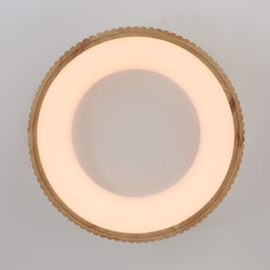 Brilagi - LED plafonsko svetlo FALCON WOOD MODERN LED/30W/230V 3000/4000/6000K prečnik 45 cm, drveno