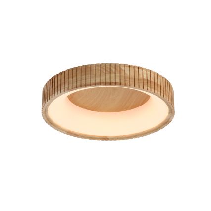 Brilagi - LED stropno svetlo FALCON WOOD MODERN LED/30W/230V 3000/4000/6000K, prečnik 45 cm, drvo