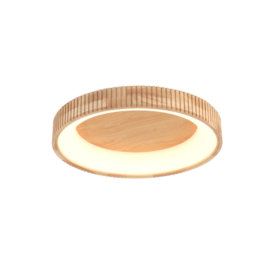 Brilagi - LED plafonsko svetlo FALCON WOOD MODERN LED/40W/230V 3000/4000/6000K prečnik 60 cm drvo