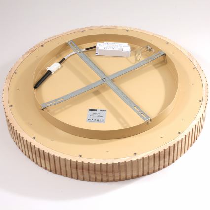 Brilagi - LED plafonsko svetlo FALCON WOOD MODERN LED/40W/230V 3000/4000/6000K prečnik 60 cm drvo