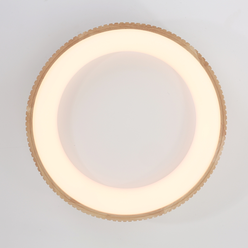 Brilagi - LED stropno svetlo FALCON WOOD MODERN LED/40W/230V 3000/4000/6000K Ø 60 cm drveno