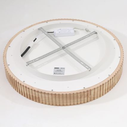 Brilagi - LED stropno svetlo FALCON WOOD MODERN LED/40W/230V 3000/4000/6000K Ø 60 cm drveno