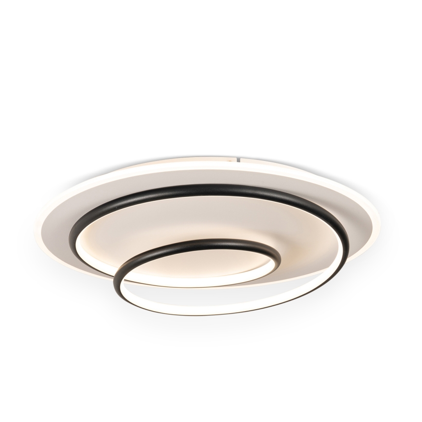 BRILAGI - LED prigušiva stropna svetiljka FLARE LED/70W/230V 3000-6000K prečnik 50 cm bela/crna + daljinski upravljač