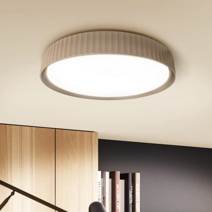 Brilagi - LED plafonsko svetlo LUCIA LED/24W/230V, prečnik 31 cm, braon