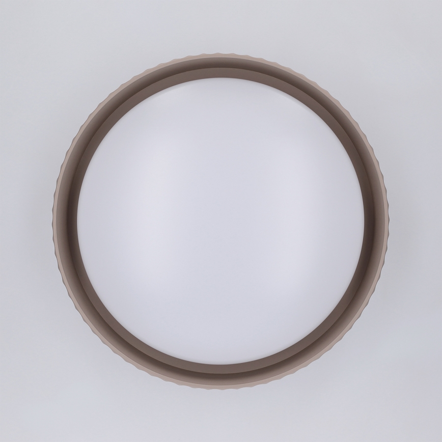 Brilagi - LED plafonsko svetlo LUCIA LED/24W/230V, prečnik 31 cm, taupe