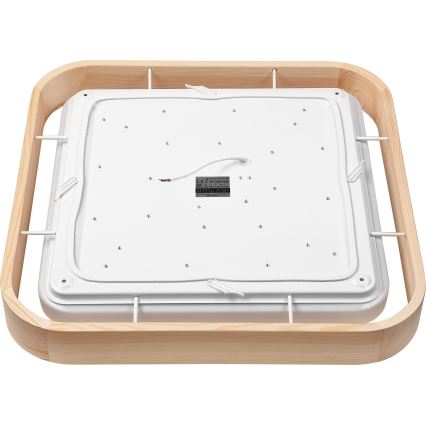 Brilagi - LED prigušiva plafonska lampa MANAROLA CUBIC LED/24W/230V 45x45 cm 3000-6500K bor + daljinski upravljač
