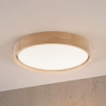Brilagi - LED plafonsko svetlo MANAROLA PLAIN LED/24W/230V 3000K prečnik 41 cm hrast