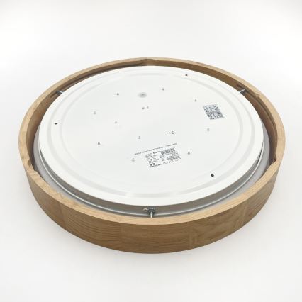 Brilagi - LED plafonsko svetlo MANAROLA PLAIN LED/24W/230V 4000K prečnika 41 cm hrast