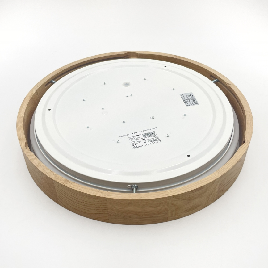 Brilagi - LED plafonsko svetlo MANAROLA PLAIN LED/24W/230V 4000K prečnika 41 cm hrast