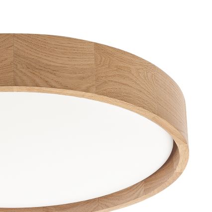 Brilagi - LED plafonsko svetlo MANAROLA PLAIN LED/24W/230V 4000K prečnika 41 cm hrast