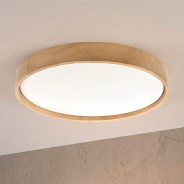 Brilagi - LED plafonsko svetlo MANAROLA PLAIN LED/36W/230V 3000K prečnik 48 cm hrast