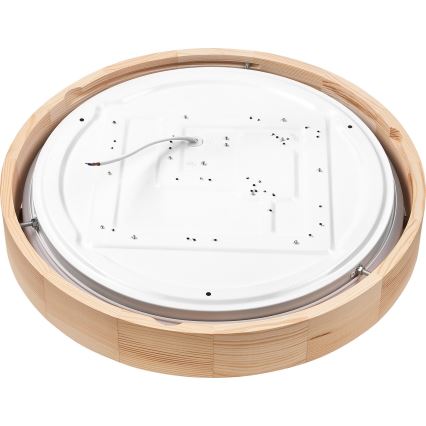 Brilagi - LED stropno svetlo MANAROLA SIMPLE LED/24W/230V 3000K, borovina, prečnik 41 cm