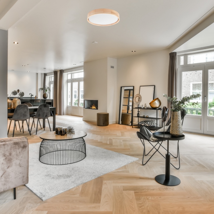 Brilagi - LED prigušiva plafonska svetiljka MANAROLA SMART LED/24W/230V 2700-6500K prečnik 41 cm Wi-Fi + daljinsko upravljanje Tuya