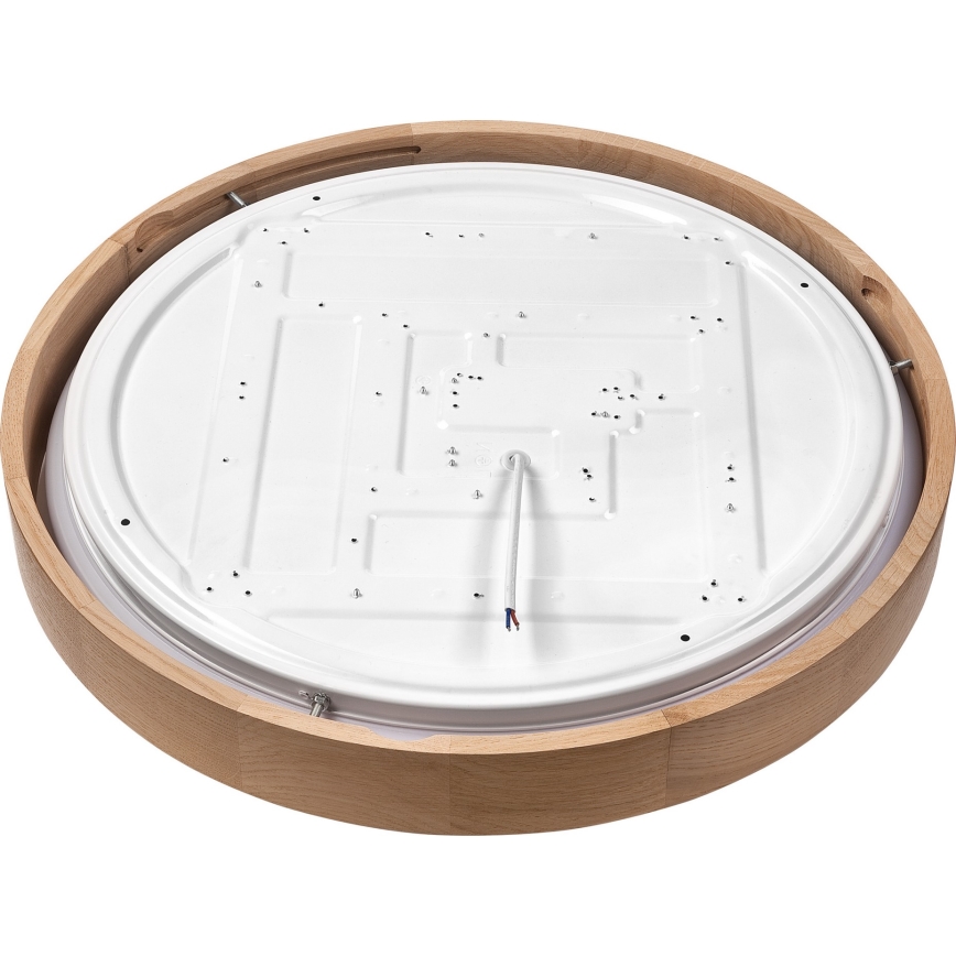 Brilagi - LED prigušiva plafonsko svetlo MANAROLA SMART LED/36W/230V 2700-6500K hrast prečnik 51 cm Wi-Fi + daljinsko upravljanje Tuya