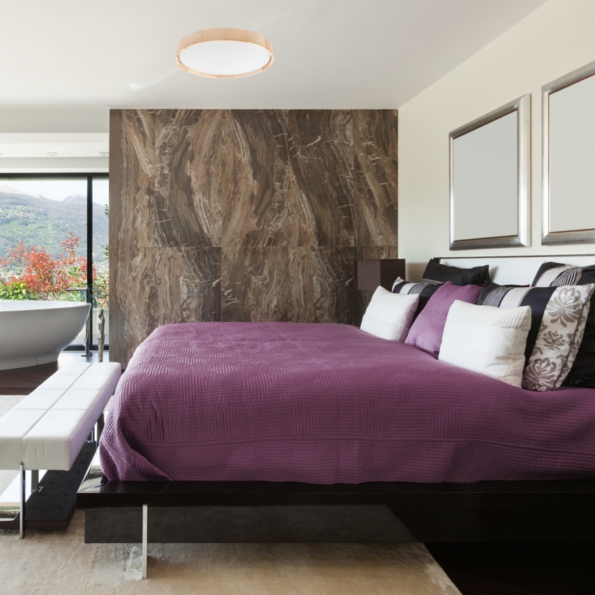 Brilagi - prigušiva stropna svetiljka MANAROLA SMART LED/36W/230V 2700-6500K prečnik 51 cm Wi-Fi Tuya + daljinski upravljač