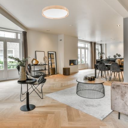 Brilagi - prigušiva stropna svetiljka MANAROLA SMART LED/36W/230V 2700-6500K prečnik 51 cm Wi-Fi Tuya + daljinski upravljač