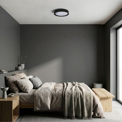 Brilagi - LED plafonsko svetlo MATTEO LED/24W/230V, prečnik 31 cm, crno