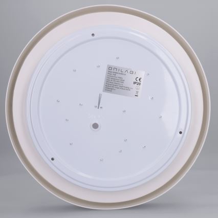 Brilagi - LED plafonsko svetlo MATTEO LED/24W/230V, prečnik 31 cm, crno
