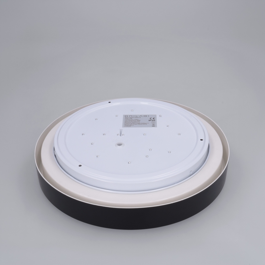 Brilagi - LED plafonsko svetlo MATTEO LED/24W/230V, prečnik 31 cm, crno