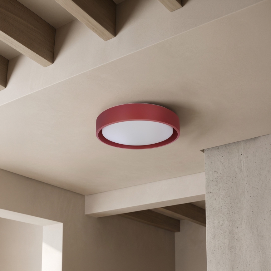 Brilagi - LED plafonsko svetlo MATTEO LED/24W/230V, prečnik 31 cm, crveno