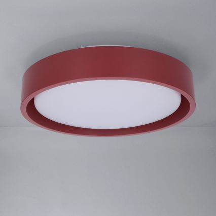 Brilagi - LED plafonsko svetlo MATTEO LED/24W/230V, prečnik 31 cm, crveno