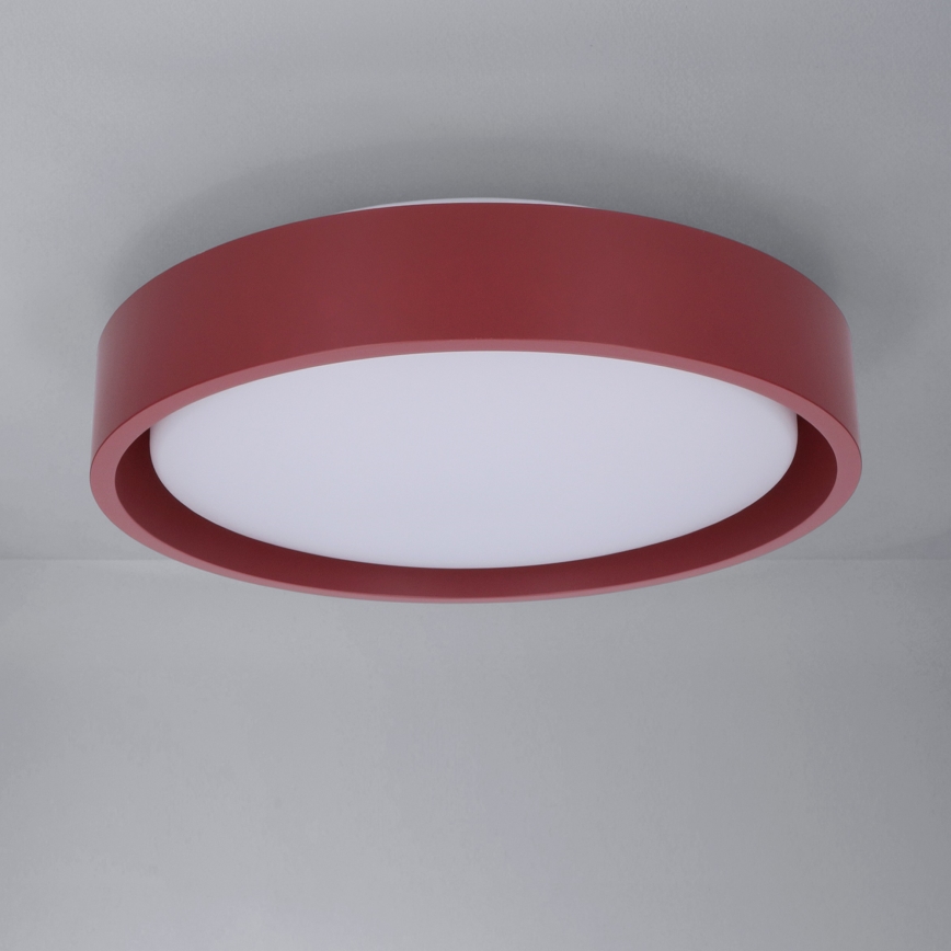 Brilagi - LED plafonsko svetlo MATTEO LED/24W/230V, prečnik 31 cm, crveno
