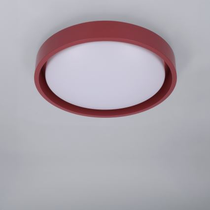 Brilagi - LED plafonsko svetlo MATTEO LED/24W/230V, prečnik 31 cm, crveno