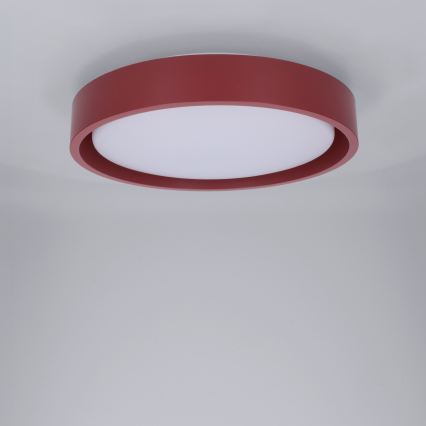 Brilagi - LED plafonsko svetlo MATTEO LED/24W/230V, prečnik 31 cm, crveno