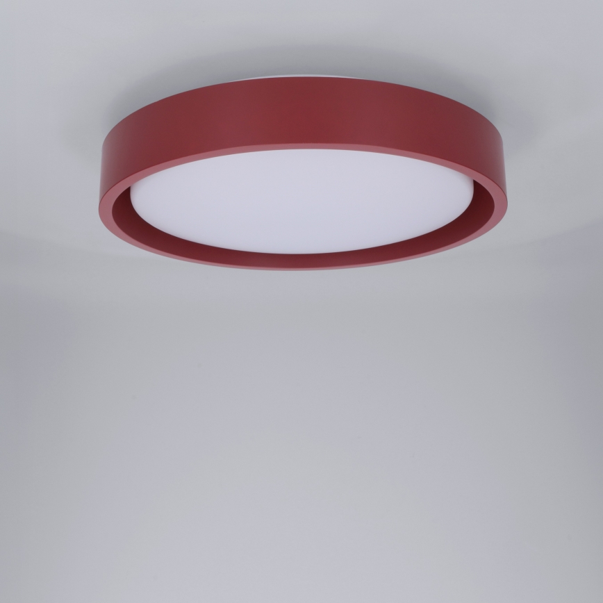 Brilagi - LED plafonsko svetlo MATTEO LED/24W/230V, prečnik 31 cm, crveno