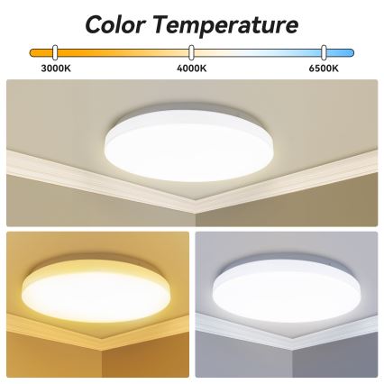 Brilagi - LED plafonsko svetlo MILKY WAY LED/24W/230V 3000/4000/6500K prečnik 38 cm