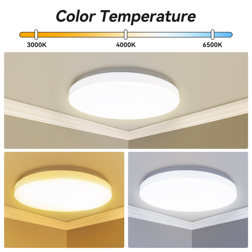 Brilagi - LED plafonsko svetlo MILKY WAY LED/24W/230V 3000/4000/6500K prečnik 38 cm