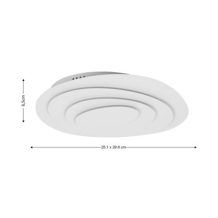 Brilagi - LED plafonsko svetlo MODERN MINI LED/28W/230V 3000/4500/6000K 29,8x25,1 cm