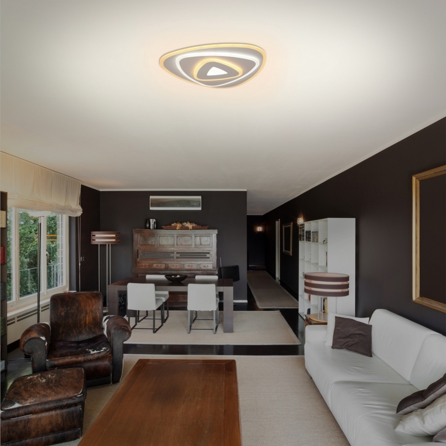 Brilagi - LED prigušiva stropna svetiljka MODERN MINI LED/45W/230V 3000-6000K 30x30 cm + daljinski upravljač