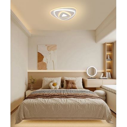 Brilagi - LED prigušiva stropna svetiljka MODERN MINI LED/45W/230V 3000-6000K 30x30 cm + daljinski upravljač