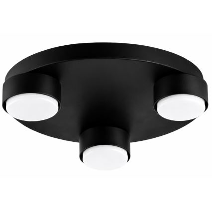 Brilagi - LED plafonsko svetlo MONO 3xGX53/12W/230V Ø 30 cm crno