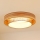 Brilagi - LED plafonsko svetlo MONTANA BOHO LED/26W/230V prečnika 60 cm, braon