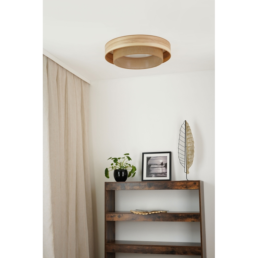 Brilagi - LED plafonsko svetlo MONTANA BOHO LED/26W/230V prečnika 60 cm, braon