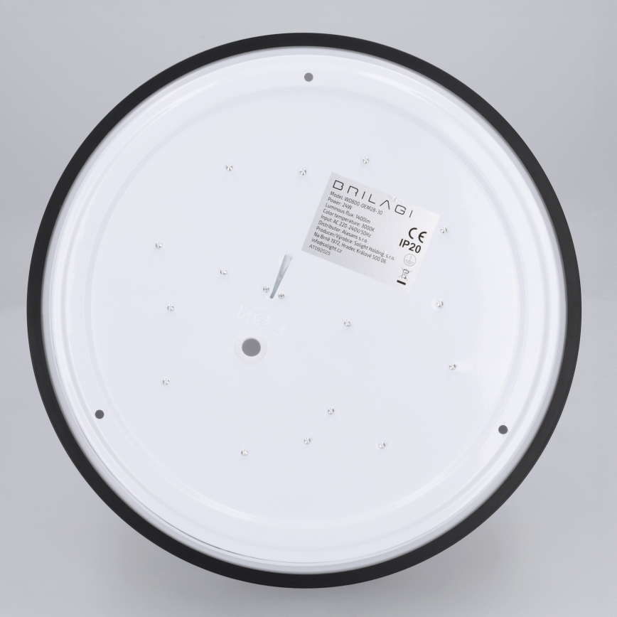 Brilagi - LED plafonsko svetlo NAOMI LED/24W/230V prečnik 28,5 cm crno