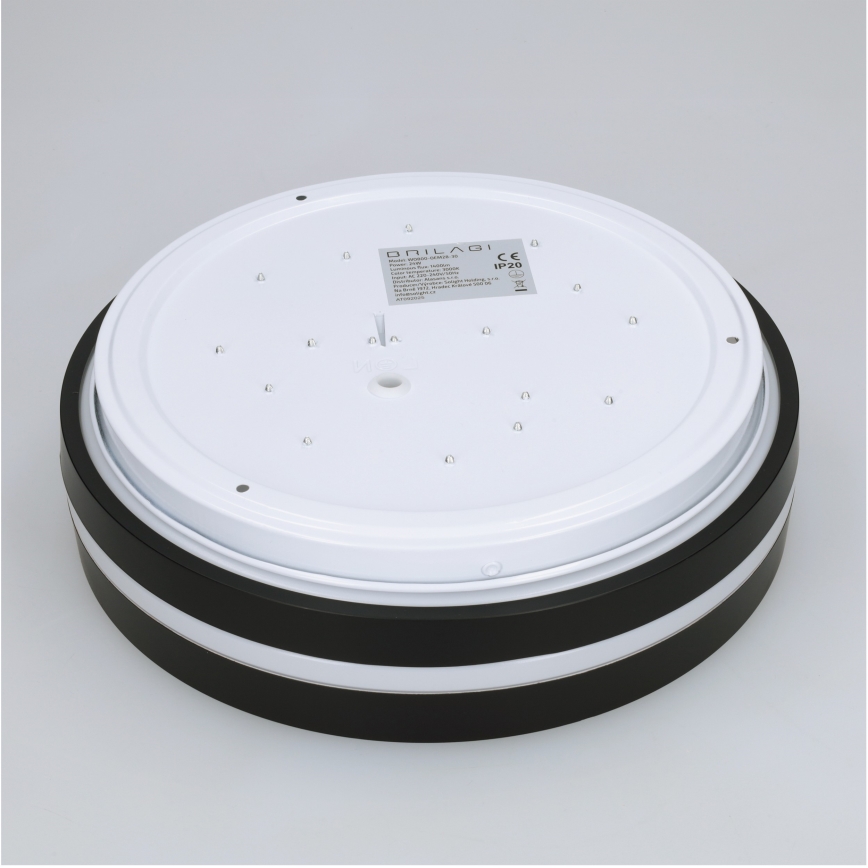 Brilagi - LED plafonsko svetlo NAOMI LED/24W/230V prečnik 28,5 cm crno