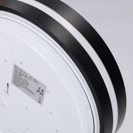 Brilagi - LED plafonsko svetlo NAOMI LED/24W/230V prečnik 28,5 cm crno