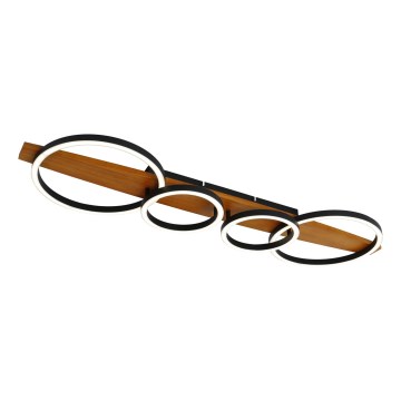 Brilagi - LED plafonsko svetlo PLANK LED/35W/230V 4000K 30x100 cm drvo