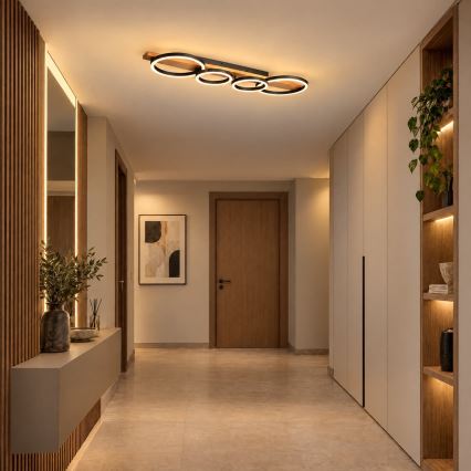 BRILAGI - LED plafonsko svetlo PLANK LED/35W/230V 4000K 30x100 cm drvo