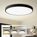 Brilagi - LED plafonsko svetlo POOL LED/128W/230V 3000/4000/6000K prečnik 100 cm crna