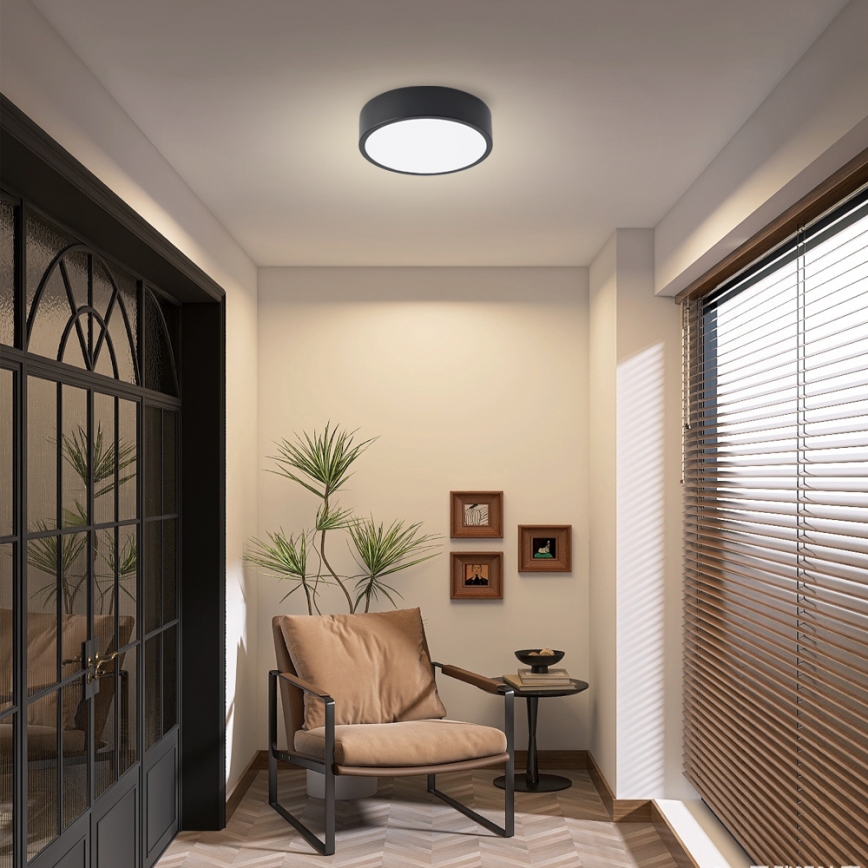 Brilagi - LED plafonsko svetlo POOL LED/18W/230V 3000/4500/6000K prečnik 20 cm crno