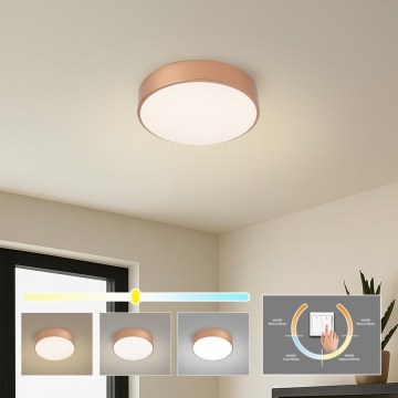BRILAGI - LED plafonsko svetlo POOL LED/24W/230V 3000/4000/6000K, prečnik 20 cm, bronzano
