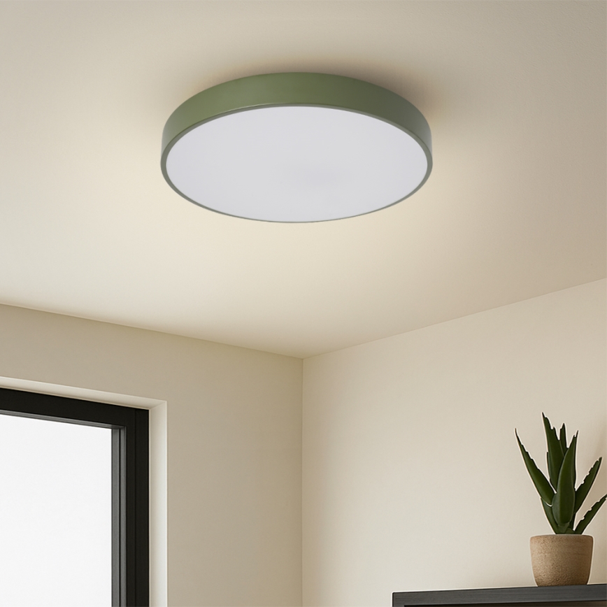 Brilagi - LED plafonsko svetlo POOL LED/36W/230V 3000/4000/6000K prečnik 30 cm zeleno